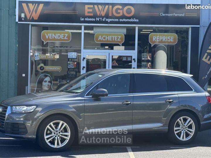 Audi Q7 V6 30 TDI 220CH CLEAN-DIESEL S-LINE QUATTRO TIPTRONIC BVA-CAMERA DE RECUL-ENTRETIEN CONS - 1
