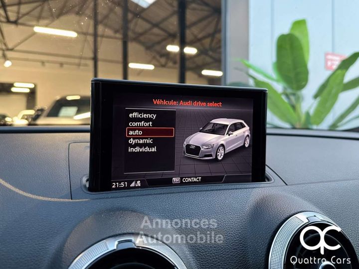 Audi A3 Sportback 16 TDi S tronic Boite Auto 3x Line - 17