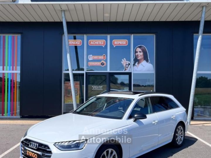 Audi A4 Avant 20 40 TDI 190 CH BUSINESS S-TRONIC 7 + TOIT OUVRANT ATTELAGE DEMONTABLE - 1