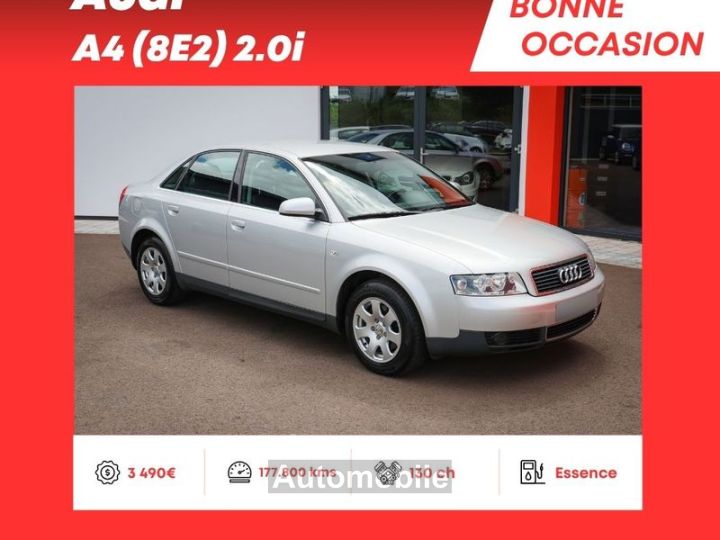 Audi A4 Série 2 (8E2) 20i 130ch Boîte manuelle 5 vitesses - 1