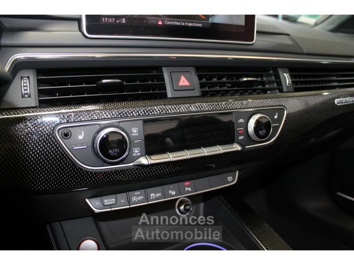 Audi A5 S5 Cabriolet Quattro 30 V6 TFSI - BVA tiptronic S5 CABRIOLET 2017  PHASE 2 - 19