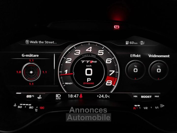 Audi TT RS Coupé 25 TFSI 400ch – Carbon Exclusive, B&amp;O, Caméra de recul - 9