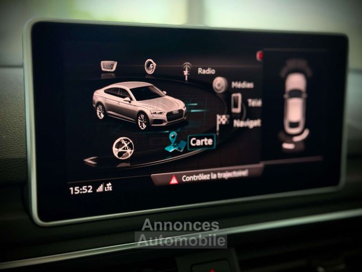 Audi A5 Sportback 20 TFSI SPORT-1ERPRO-COCKPIT-CUIR-PDC - 15