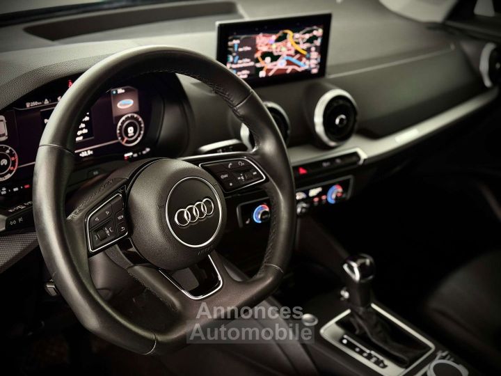 Audi Q2 20TDi S-LINE-COCKPIT-CUIR-SHADOWLINE-CAMERA-PDC - 12