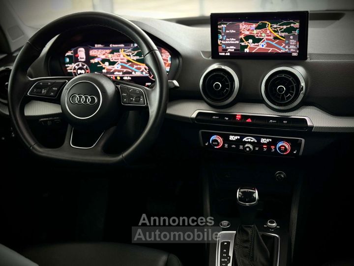 Audi Q2 20TDi S-LINE-COCKPIT-CUIR-SHADOWLINE-CAMERA-PDC - 16