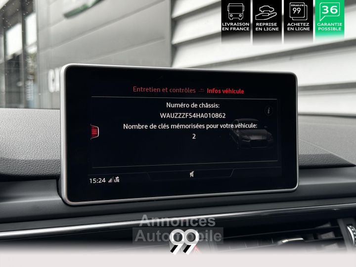 Audi S5 Sportback Matrix Nappa BO Carbon livraison LOA bitcoin - 34