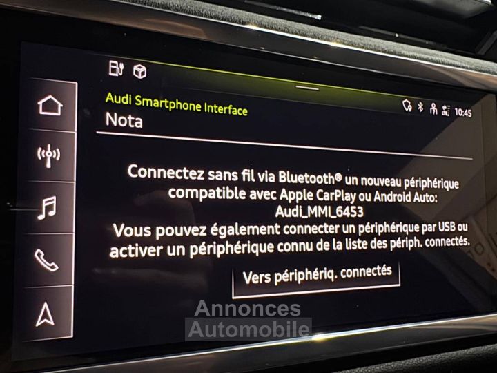 Audi Q3 Sportback 45 TFSIe  245 ch S tronic 6 S line - 25