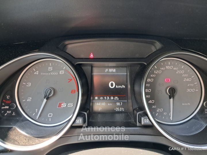 Audi S5 V6 - 30 TFSI 333 CV QUATTRO S TOIT OUVRANT BANG OLUFSEN - 19