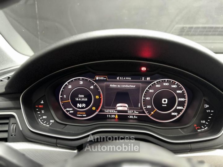 Audi A4 Allroad QUATTRO S TRONIC 30 V6 TDI  218 CH DESIGN LUXE SUIVI COMPLET - 34