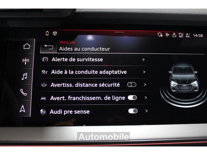 Audi RS3 SPORTBACK 25 TFSI 400cv  S-tronic - Immatriculé France - 16