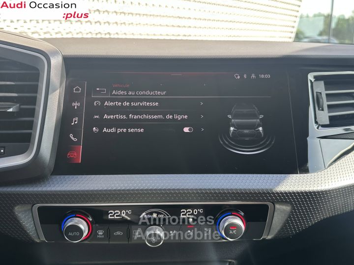 Audi A1 ALLSTREET Allstreet 25 TFSI 95 ch BVM5 Advanced - 24