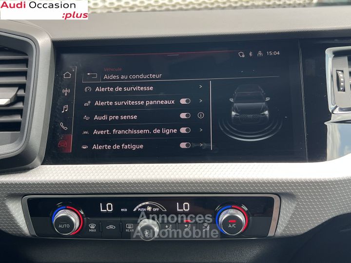 Audi A1 Sportback 30 TFSI 116 ch S tronic 7 S Line - 18