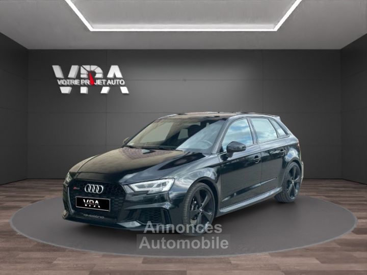 Audi RS3 Sportback 25 TFSI Quattro 400ch S tronic – Sieges chauffants, Sono Bang &amp; Olufsen, Caméra de recul - 1