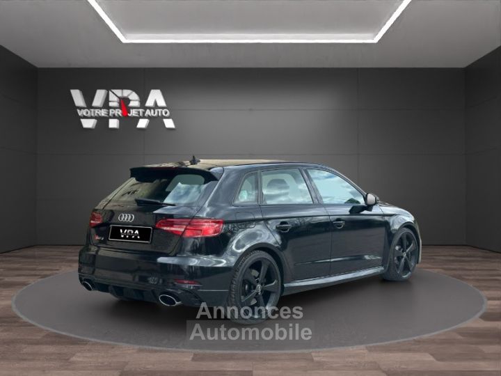Audi RS3 Sportback 25 TFSI Quattro 400ch S tronic – Sieges chauffants, Sono Bang &amp; Olufsen, Caméra de recul - 4