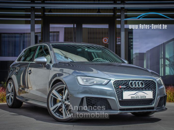 Audi RS3 Quattro 25 TFSI S-Tronic Sportback - B&#038;O - SPORTUITLAAT - PARKEERSENSOREN - ZETELVERWARMING - ISOFIX - 1