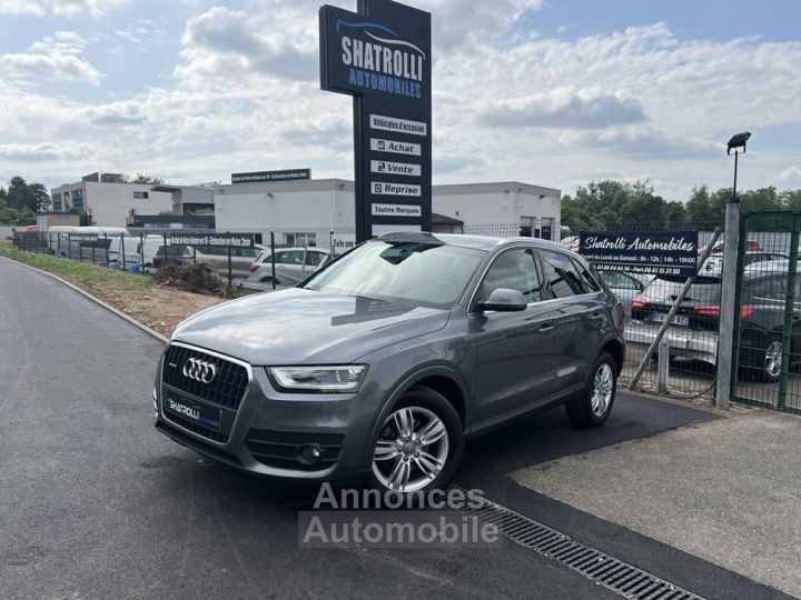 Audi Q3 20 TDI 177 Ambition Luxe quattro S tronic 7 GPS Cuir Entretien a jour - 1
