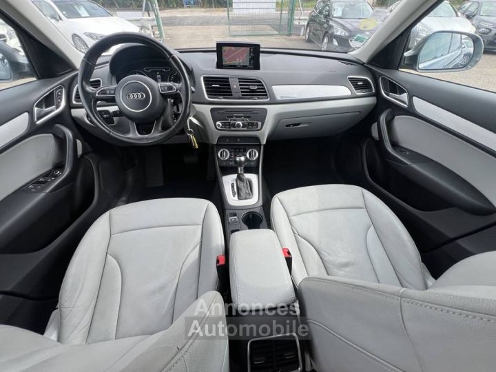 Audi Q3 20 TDI 177 Ambition Luxe quattro S tronic 7 GPS Cuir Entretien a jour - 14