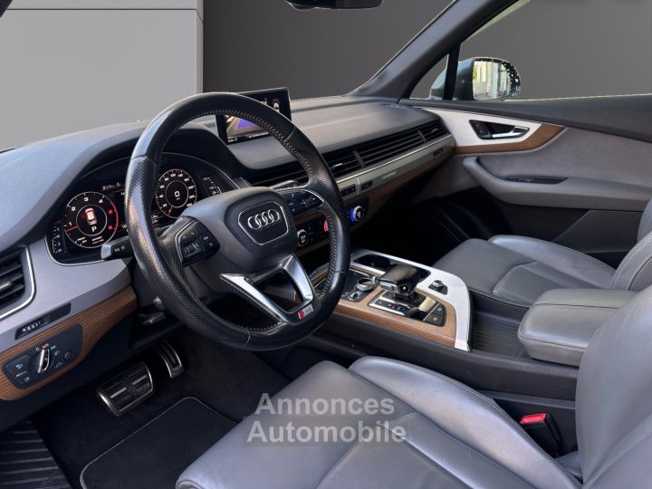 Audi Q7 30 V6 TDI Clean Diesel 218 Tiptronic 8 Quattro 7pl S line *GARANTIE 12 MOIS* - 10
