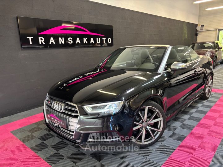 Audi S3 CABRIOLET 20 TFSI 310 S tronic 7 Quattro/Suivi Audi/BangOlufsen/1ère Main - 1