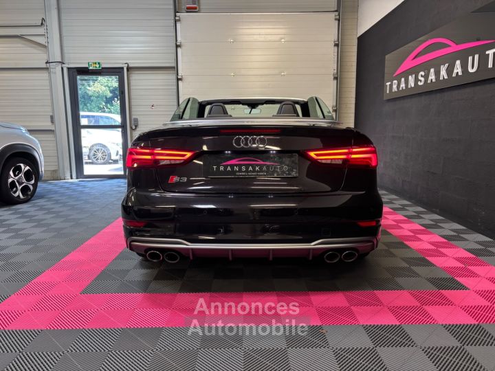 Audi S3 CABRIOLET 20 TFSI 310 S tronic 7 Quattro/Suivi Audi/BangOlufsen/1ère Main - 4