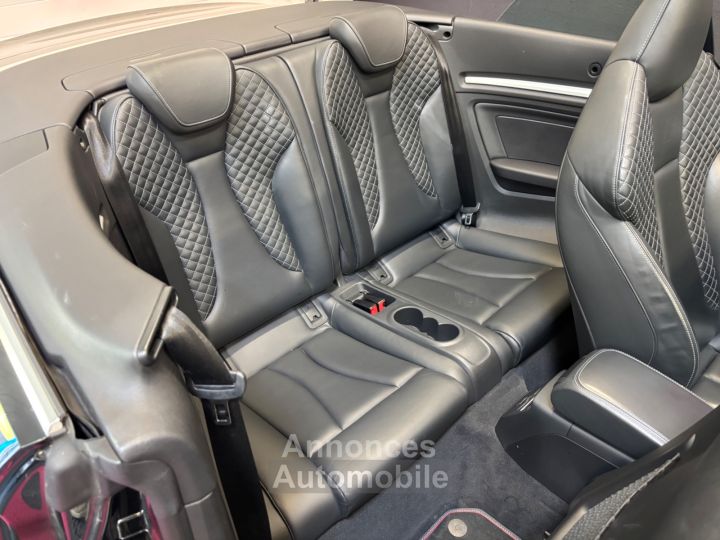 Audi S3 CABRIOLET 20 TFSI 310 S tronic 7 Quattro/Suivi Audi/BangOlufsen/1ère Main - 12