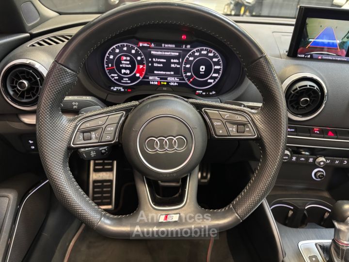 Audi S3 CABRIOLET 20 TFSI 310 S tronic 7 Quattro/Suivi Audi/BangOlufsen/1ère Main - 14