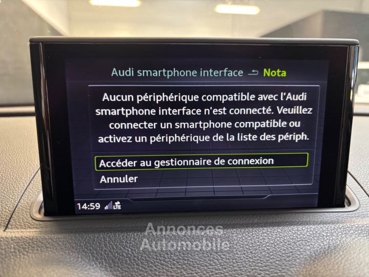 Audi S3 CABRIOLET 20 TFSI 310 S tronic 7 Quattro/Suivi Audi/BangOlufsen/1ère Main - 27