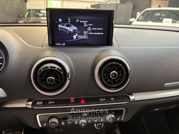 Audi S3 CABRIOLET 20 TFSI 310 S tronic 7 Quattro/Suivi Audi/BangOlufsen/1ère Main - 28
