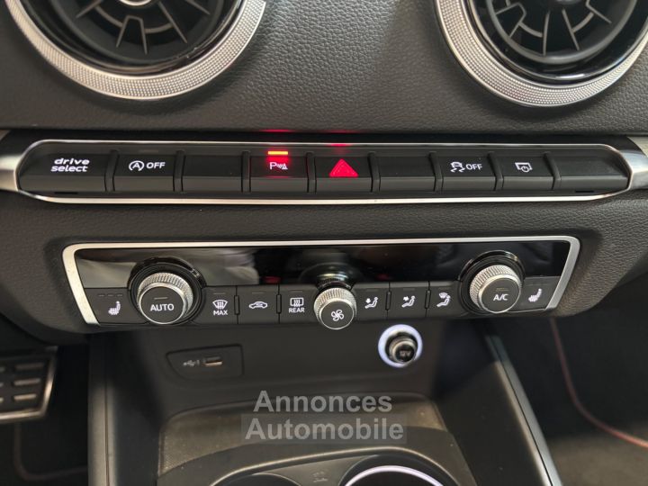 Audi S3 CABRIOLET 20 TFSI 310 S tronic 7 Quattro/Suivi Audi/BangOlufsen/1ère Main - 29