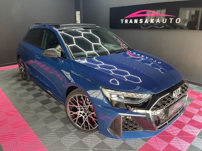 Audi RS3 SPORTBACK 25 TFSI 407 S tronic 7 Quattro Performance / PACK CARBONE / FULL OPTIONS / PAS DE MALUS   - 1