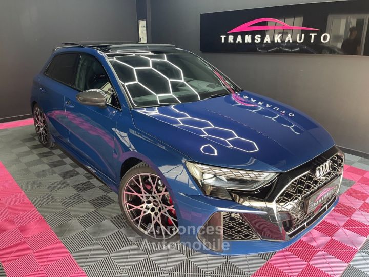 Audi RS3 SPORTBACK 25 TFSI 407 S tronic 7 Quattro Performance / PACK CARBONE / FULL OPTIONS / PAS DE MALUS - 1
