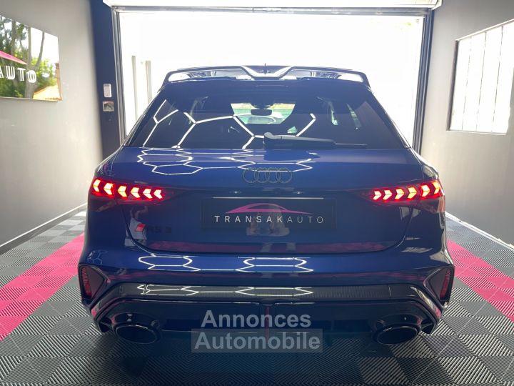 Audi RS3 SPORTBACK 25 TFSI 407 S tronic 7 Quattro Performance / PACK CARBONE / FULL OPTIONS / PAS DE MALUS - 4
