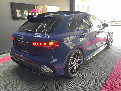 Audi RS3 SPORTBACK 25 TFSI 407 S tronic 7 Quattro Performance / PACK CARBONE / FULL OPTIONS / PAS DE MALUS   - 5