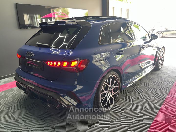 Audi RS3 SPORTBACK 25 TFSI 407 S tronic 7 Quattro Performance / PACK CARBONE / FULL OPTIONS / PAS DE MALUS - 5