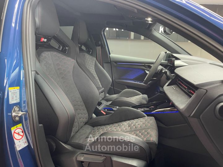 Audi RS3 SPORTBACK 25 TFSI 407 S tronic 7 Quattro Performance / PACK CARBONE / FULL OPTIONS / PAS DE MALUS - 12