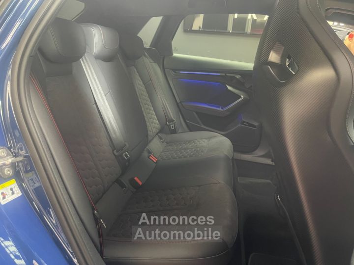 Audi RS3 SPORTBACK 25 TFSI 407 S tronic 7 Quattro Performance / PACK CARBONE / FULL OPTIONS / PAS DE MALUS - 14
