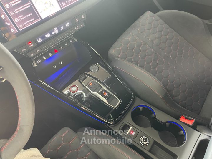 Audi RS3 SPORTBACK 25 TFSI 407 S tronic 7 Quattro Performance / PACK CARBONE / FULL OPTIONS / PAS DE MALUS - 19