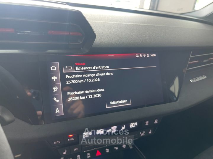 Audi RS3 SPORTBACK 25 TFSI 407 S tronic 7 Quattro Performance / PACK CARBONE / FULL OPTIONS / PAS DE MALUS - 22