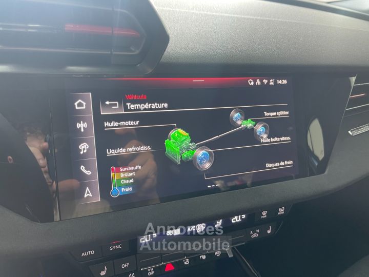 Audi RS3 SPORTBACK 25 TFSI 407 S tronic 7 Quattro Performance / PACK CARBONE / FULL OPTIONS / PAS DE MALUS - 32