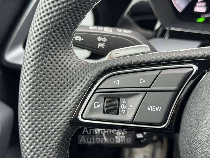 Audi A3 Sportback 40 TFSI e Hybride rechargeable 204 S tronic 6 S line - 37