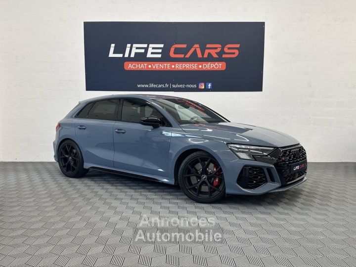 Audi RS3 Sportback IV 25 TFSI 2022 400ch quattro immatriculation Française entretien garantie 2027 - 2