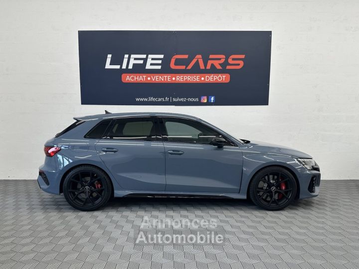 Audi RS3 Sportback IV 25 TFSI 2022 400ch quattro immatriculation Française entretien garantie 2027 - 3