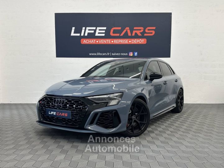 Audi RS3 Sportback IV 25 TFSI 2022 400ch quattro immatriculation Française entretien garantie 2027 - 4