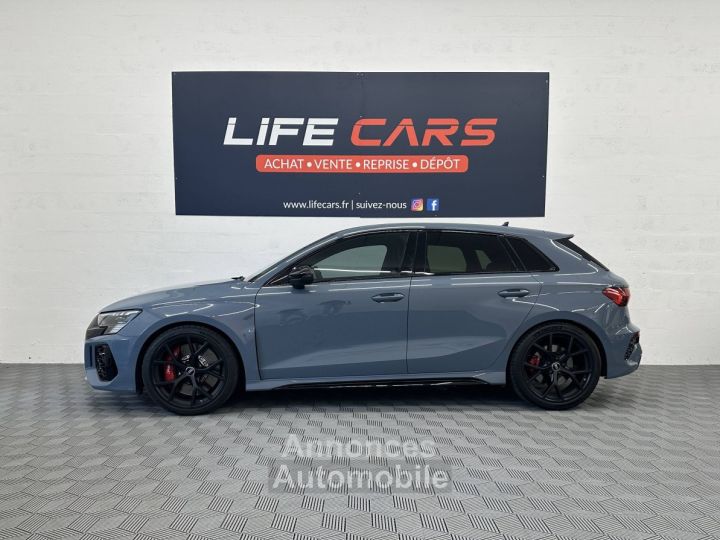 Audi RS3 Sportback IV 25 TFSI 2022 400ch quattro immatriculation Française entretien garantie 2027 - 6