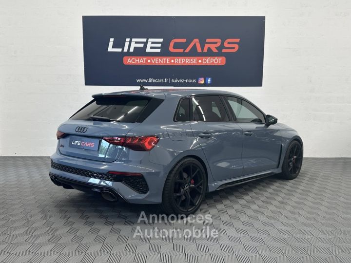 Audi RS3 Sportback IV 25 TFSI 2022 400ch quattro immatriculation Française entretien garantie 2027 - 10