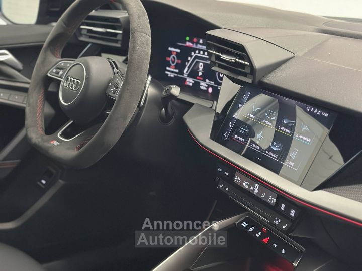 Audi RS3 Sportback IV 25 TFSI 2022 400ch quattro immatriculation Française entretien garantie 2027 - 13