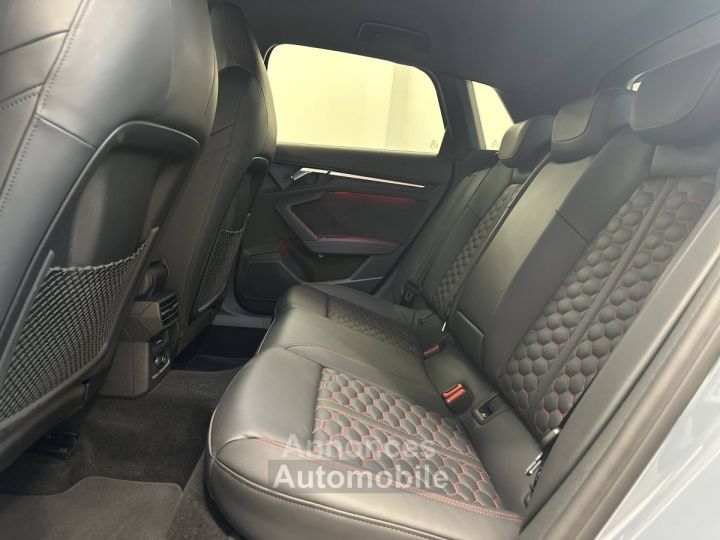 Audi RS3 Sportback IV 25 TFSI 2022 400ch quattro immatriculation Française entretien garantie 2027 - 16