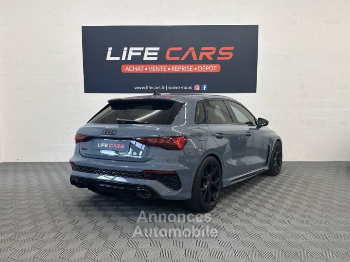 Audi RS3 Sportback IV 25 TFSI 2022 400ch quattro immatriculation Française entretien garantie 2027 - 22