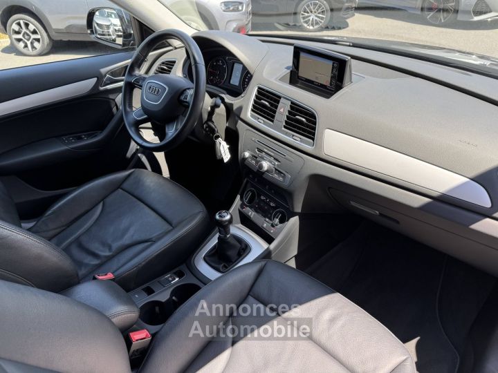 Audi Q3 20 TDI 150 GPS CUIR CHAUFFANT LED CAMERA - 12