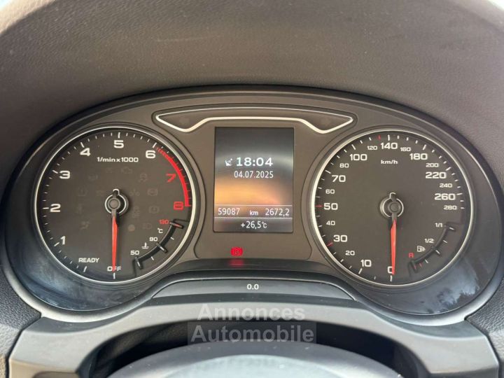 Audi A3 30 TFSI -- 59000 KM--GPS-XENON--GARANTIE 12M - 16